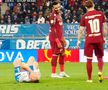 Billel Omrani (28 de ani) a comis un gest golănesc în minutul 16 al meciului dintre CS Universitatea Craiova și CFR Cluj, la scorul de 0-0. / FOTO: Captură @Digi Sport 1