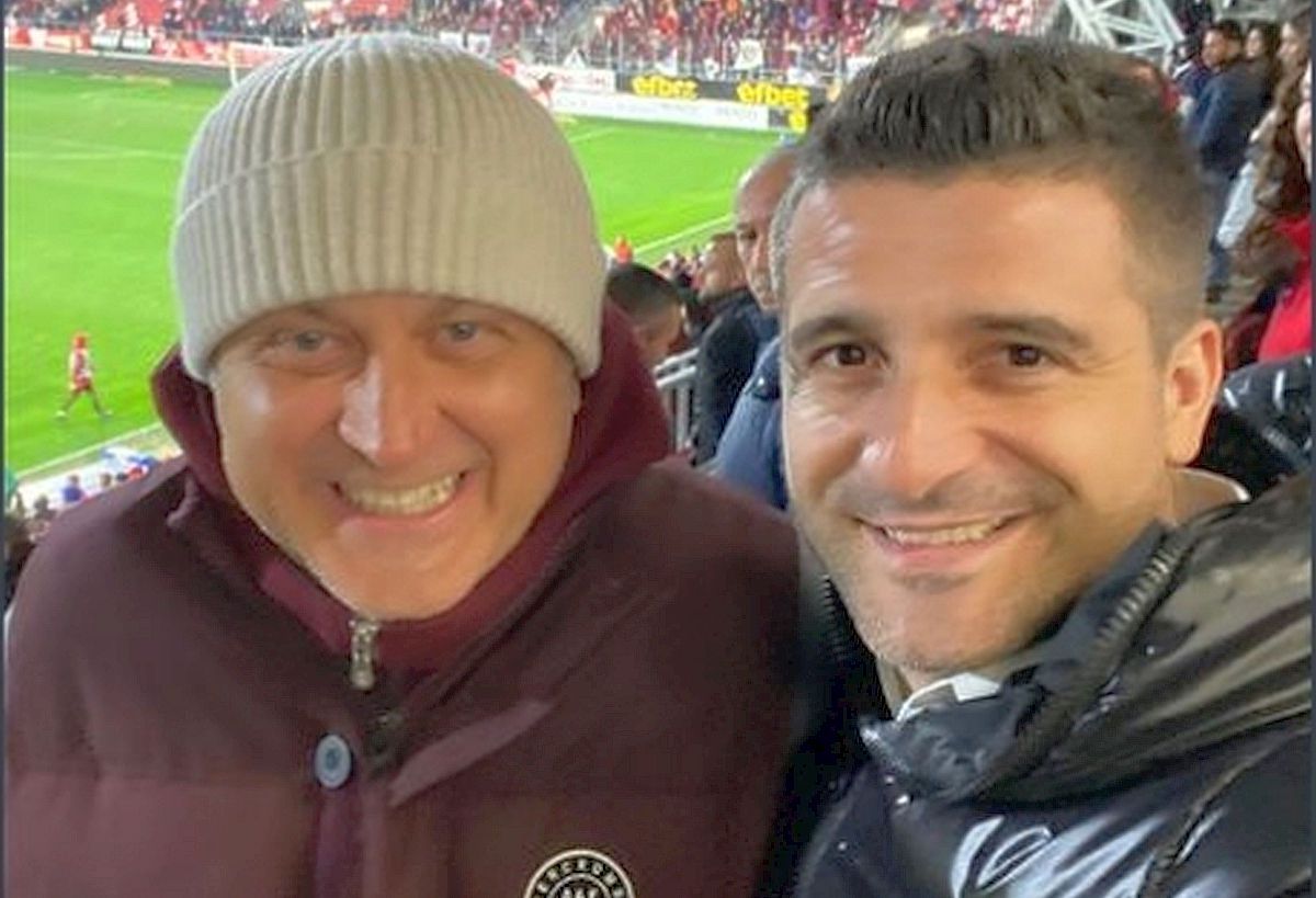 Rapid pregătește revenirea în elită » Daniel Niculae, în tribună alături de milionarul pe care Angelescu îl vrea acționar