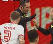 George Găman, salvat de „asistent” în Botoșani - Sepsi » Scene tensionate, după ce arbitrul s-a răzgândit: „Hoții, hoții!”