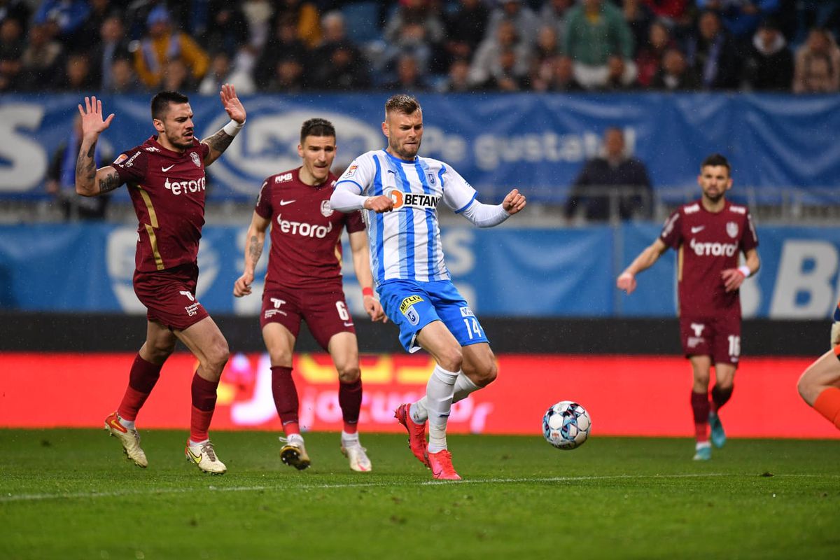CSU Craiova - CFR Cluj 3-2. Sorin Cârțu a avut un remarcat neașteptat: „Asta chiar a fost o mutare inspirată!”