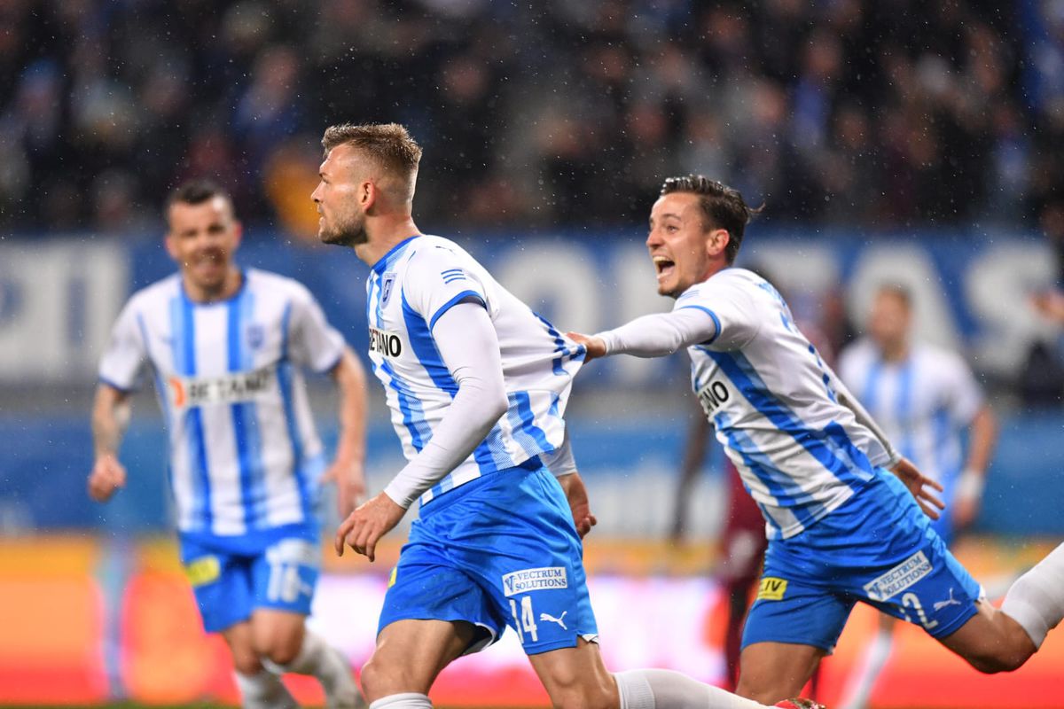 CSU Craiova - CFR Cluj 3-2. Reghecampf, mutări câștigătoare în derby: Markovic și Roguljic au întors campioana » Clasamentul ACUM