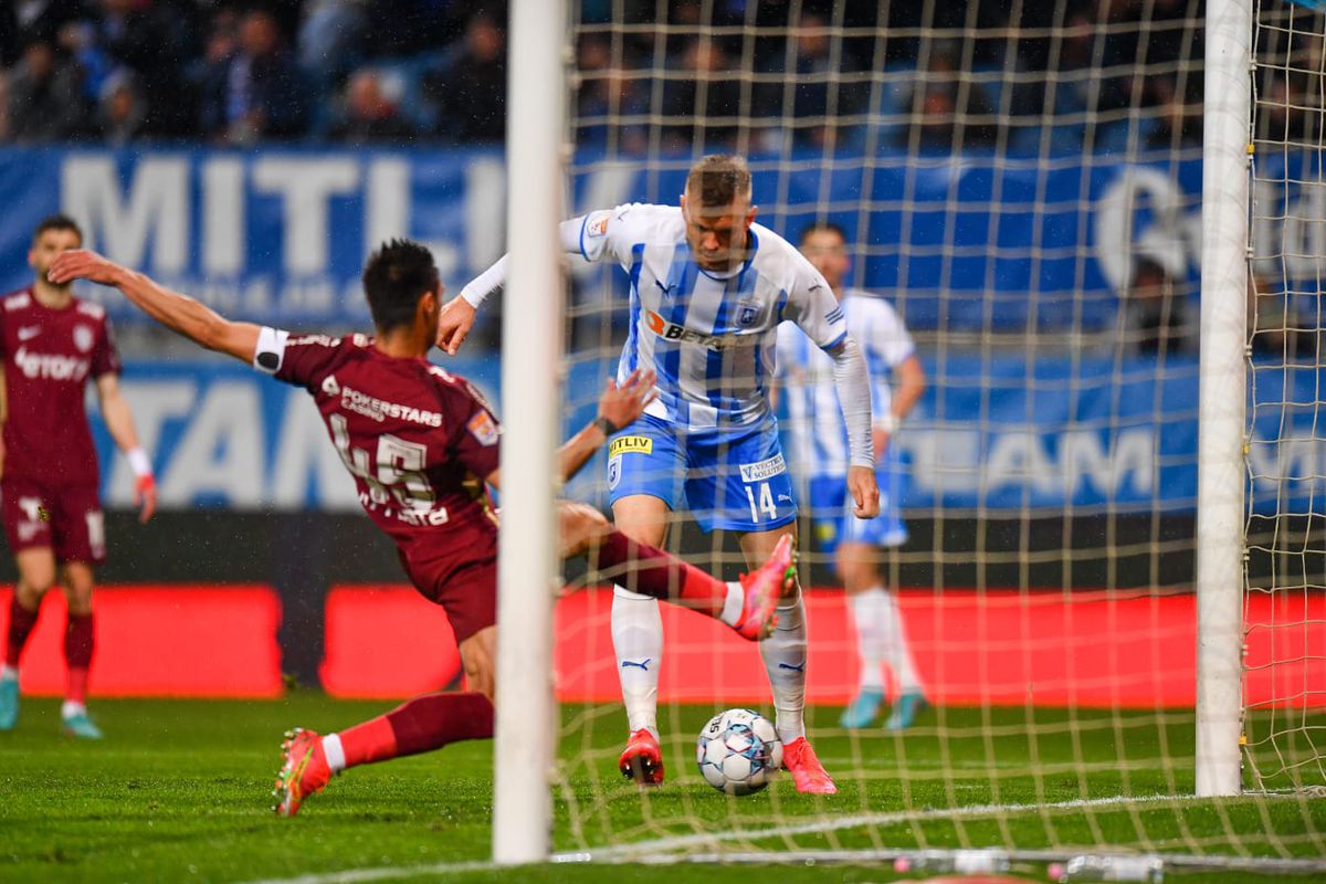 CSU Craiova - CFR Cluj 3-2. Laurențiu Reghecampf prinde curaj: „Acum sunt 3 echipe care se bat acolo sus!”