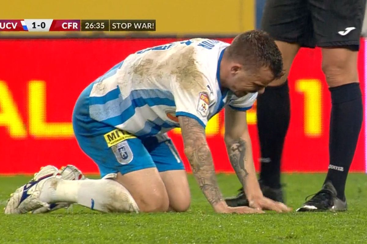 CSU CRAIOVA - CFR CLUJ 3-2. Bordeianu s-a plâns la flash-interviu și a atras ironiile lui Panduru: „S-a prins! Să-i dăm un premiu”