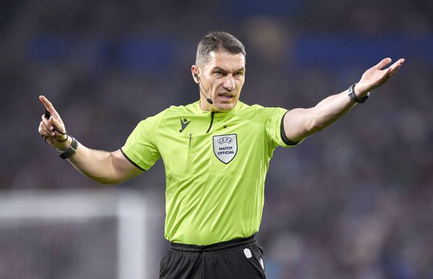 Istvan Kovacs a fost delegat în sferturile Champions League » Ce supermeci a primit