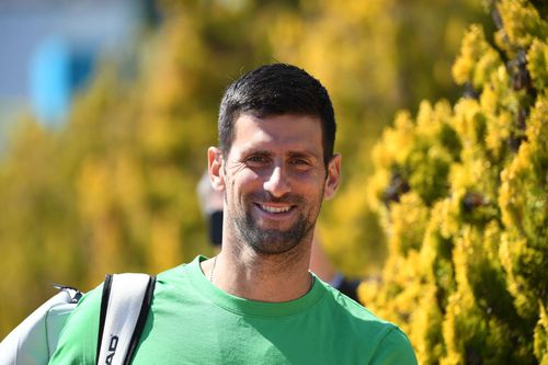 Novak Djokovic pe aleile de la Monte Carlo Country Club. Foto: Imago
