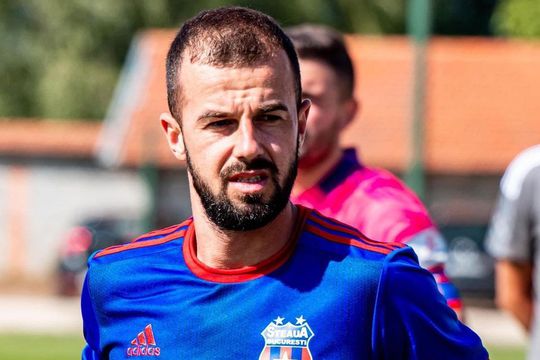 Laurențiu Corbu, fost jucător la Dinamo și actual fotbalist la CSA Steaua,  foto: Instagram