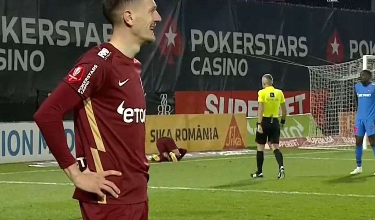 CFR Cluj a cerut penalty în meciul cu FCSB