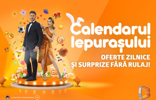 Adună premii în fiecare zi în Calendarul Iepurașului