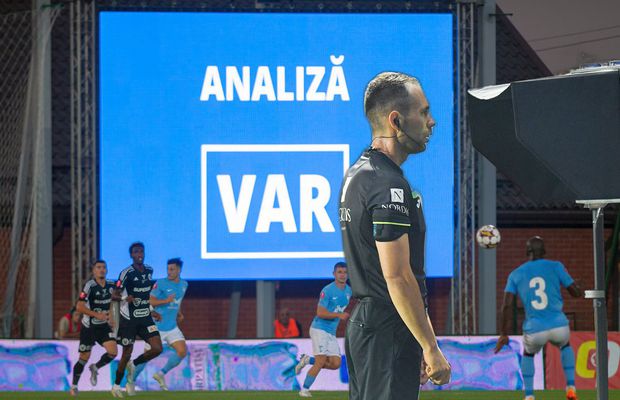 VAR, impact uluitor în Liga 1! Cifrele sunt șocante: arbitrii fie sunt legați la ochi, fie sunt foarte slabi