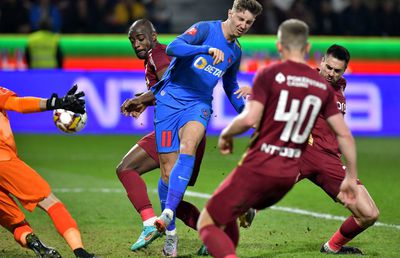 Un jucător de la FCSB, cel mai slab în derby-ul cu CFR Cluj » Ce notă a luat Elias Charalambous la primul derby