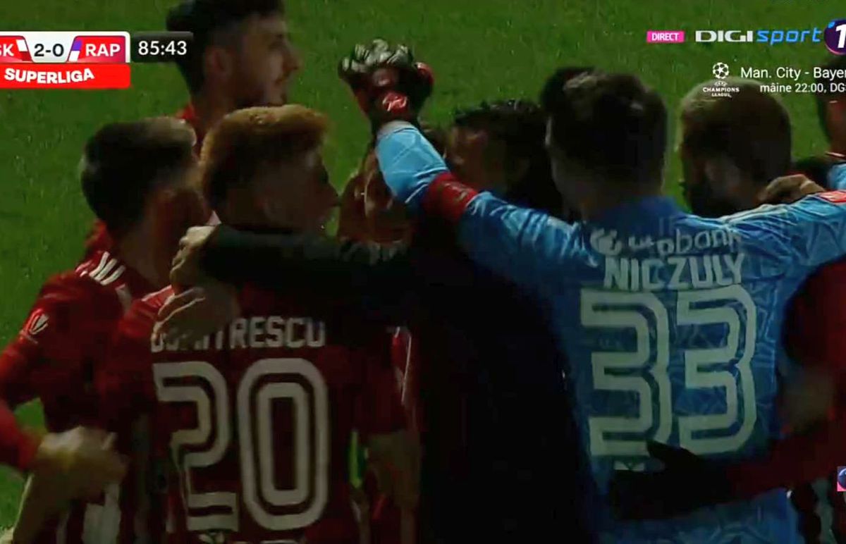 Gol „invizibil” în Sepsi - Rapid » Ce s-a întâmplat pe transmisiunea TV