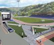 Proiectul pentru stadionul din Bistrița