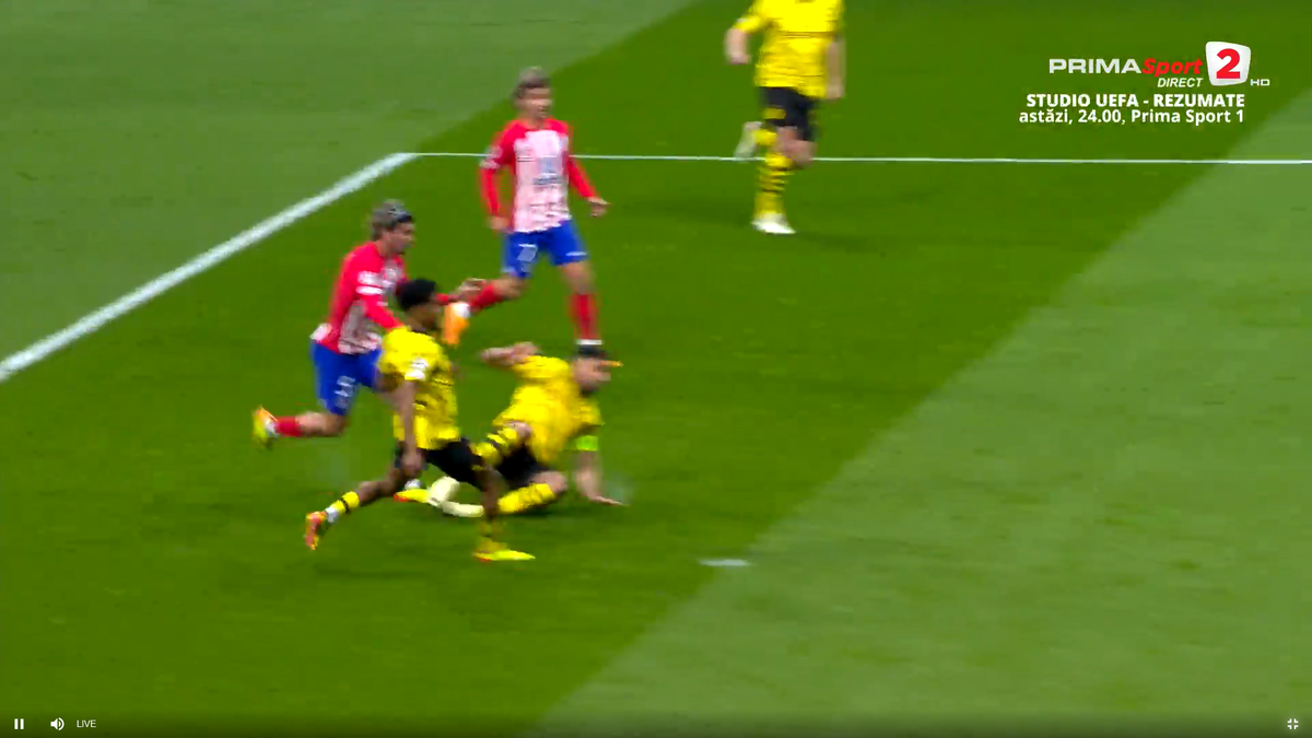 Gafă în Atletico - Dortmund