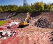 Stadionul istoric, pus la pământ! Un star internațional e șef de șantier + cum arată noua „bijuterie” ridicată în mijlocul pădurii