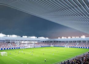 Stadion de 5 stele în România! Imagini spectaculoase cu Arena de 40 de milioane de euro