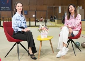 „La feminin” vine Irina Deleanu » Totul despre gimnastica ritmică, frumusețe și decizia de a pleca din România