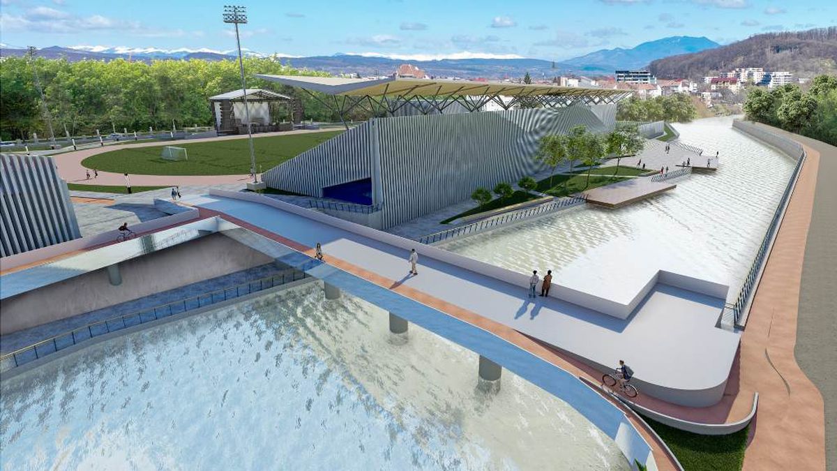 Bistrița. Stadion de fotbal și unul de atletism