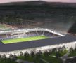 Proiectul pentru stadionul din Bistrița