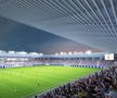 Stadion de 40 de milioane de euro în România, cu bustul lui „Tata Jean” la intrare
