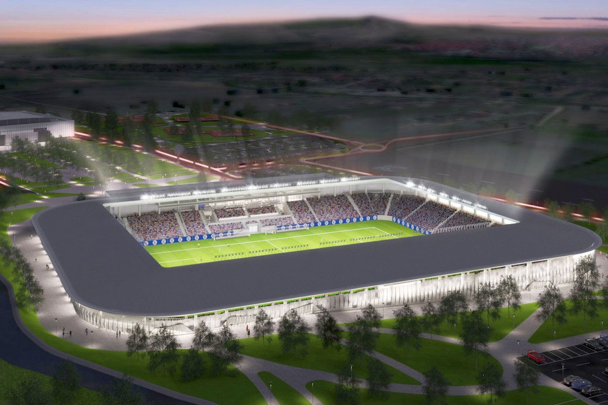 Stadion de 40 de milioane de euro în România, cu bustul lui „Tata Jean” la intrare