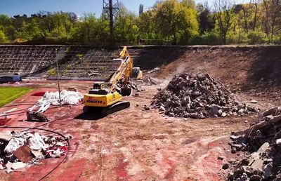Stadionul istoric, pus la pământ! Un star internațional e șef de șantier + cum arată noua „bijuterie” ridicată în mijlocul pădurii