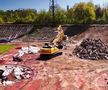 Stadionul istoric, pus la pământ! Un star internațional e șef de șantier + cum arată noua „bijuterie” ridicată în mijlocul pădurii