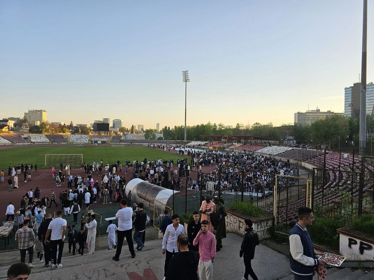 Dawa și Alhassan, pe stadionul Dinamo