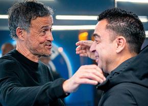 Cum au apărut Xavi și Luis Enrique la Paris » Cu o zi înainte s-au contrat la conferință