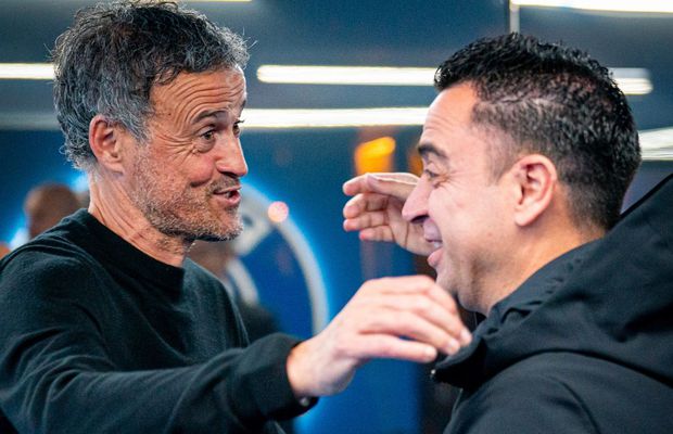 Cum au apărut Xavi și Luis Enrique la Paris » Cu o zi înainte s-au contrat la conferință