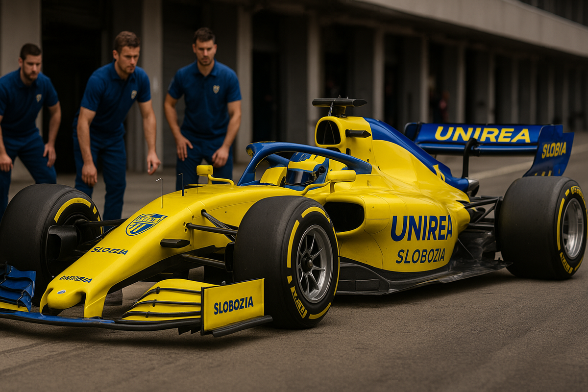 Cum ar arăta echipele din România, dacă ar avea monopost de Formula 1 » Imaginile generate cu inteligența artificială sunt FABULOASE