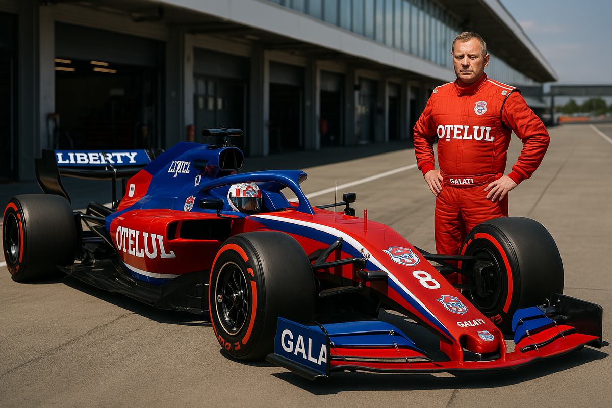 Cum ar arăta echipele din România, dacă ar avea monopost de Formula 1 » Imaginile generate cu inteligența artificială sunt FABULOASE