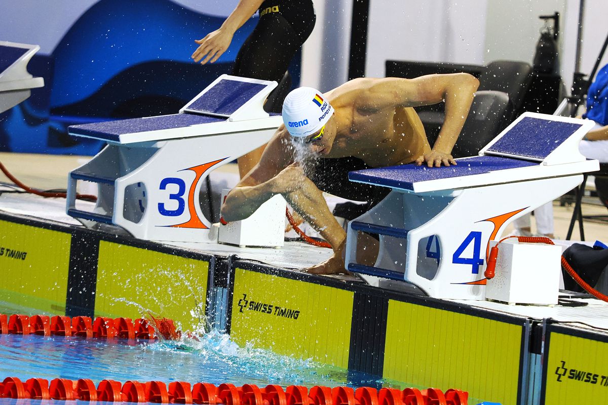 David Popovici s-a impus și în proba de 200 m liber la Campionatele Naționale de la Otopeni