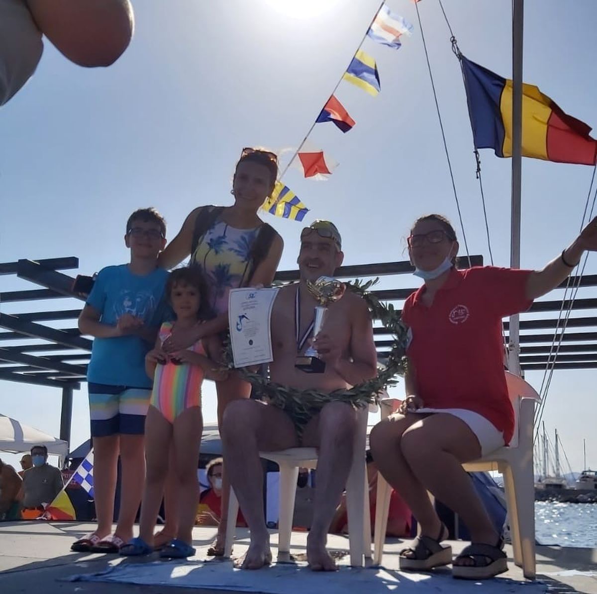 Bogdan Zurbagiu, înotător pe distanțe lungi în ape deschise