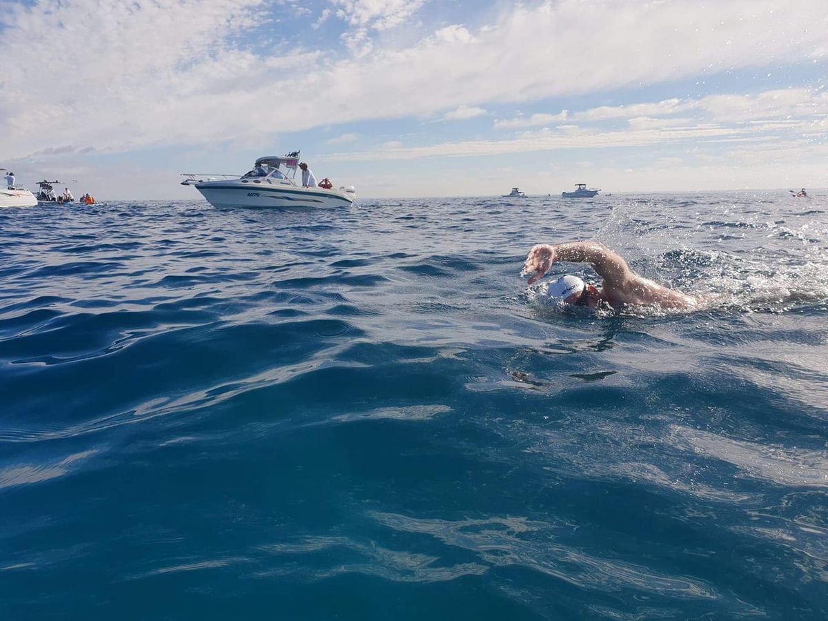Bogdan Zurbagiu, înotător pe distanțe lungi în ape deschise