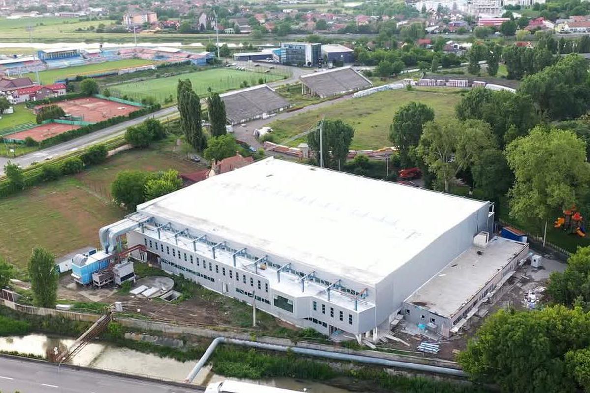 Patinoar Târgu Mureș / foto: Facebook