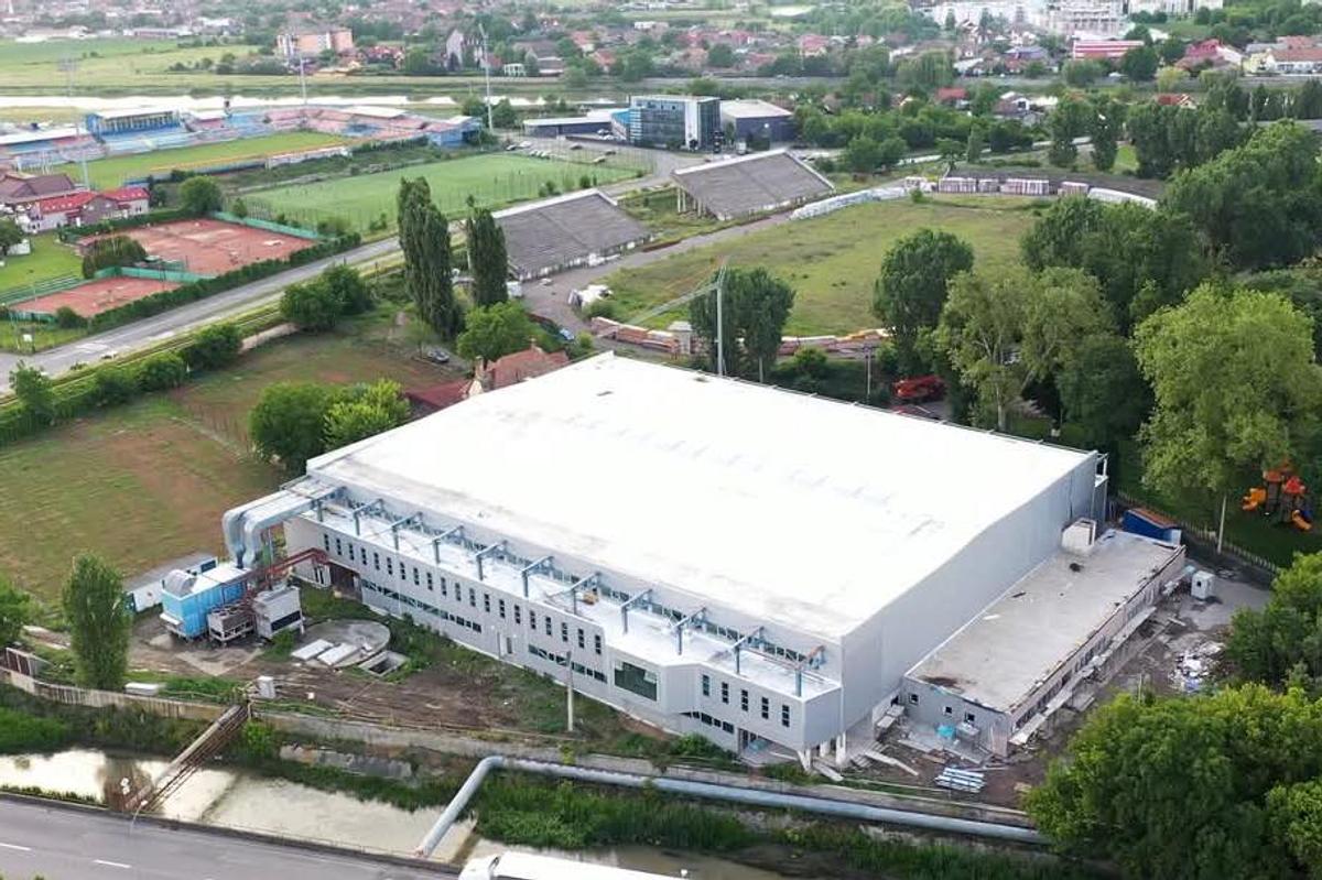 Patinoar Târgu Mureș / foto: Facebook