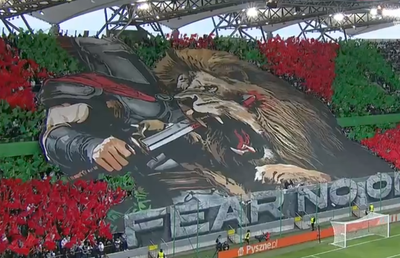 Ultrașii lui Legia nu se dezic! Scenografie ostilă la meciul cu Chelsea din Conference League