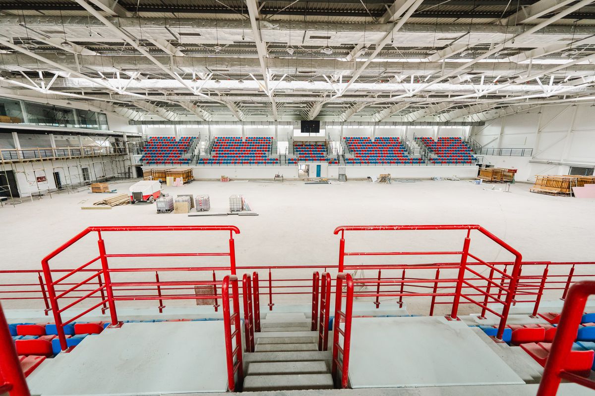 Transformare amplă a arenei din România: investiție de 11 milioane de euro în lucrările care vor fi finalizate în această vară » Imagini de pe șantier