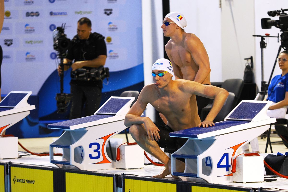 David Popovici, campion național la 200 metri liber