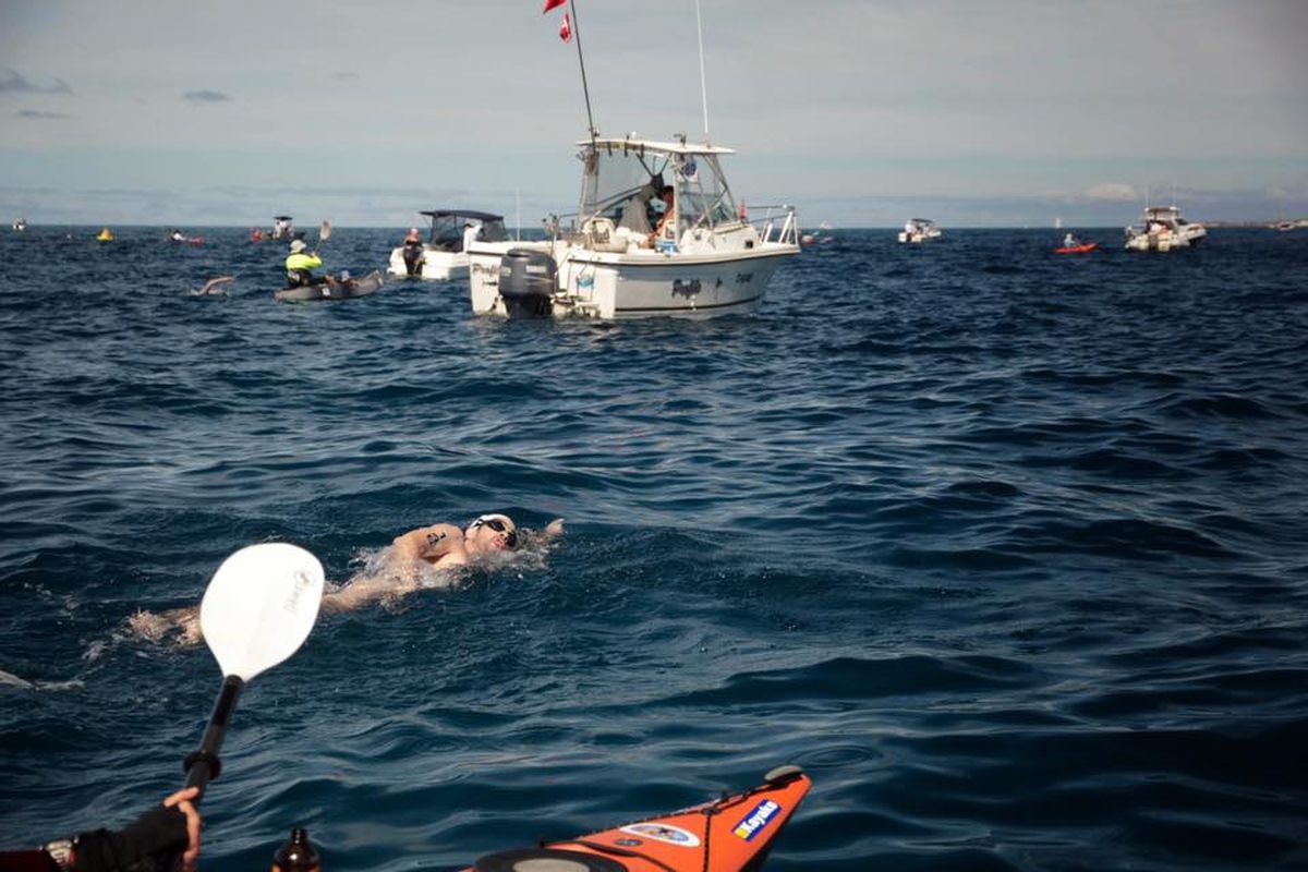 Bogdan Zurbagiu, înotător pe distanțe lungi în ape deschise