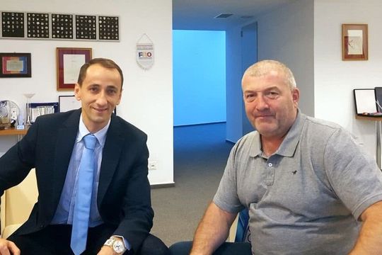 Mihai Covaliu, șeful COSR, și Florin Bercean sunt colegi de club și de grade la Dinamo: Comitetul Olimpic a instrumentat o farsă de anchetă. Foto: arhiva GSP