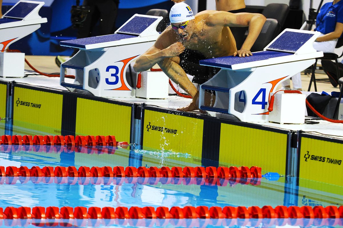 David Popovici, campion național la 200 metri liber