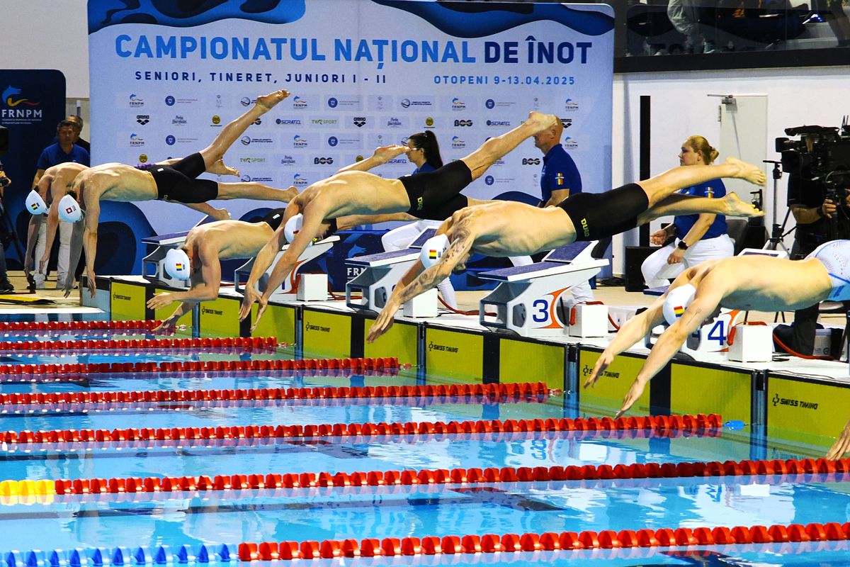 David Popovici s-a impus și în proba de 200 m liber la Campionatele Naționale de la Otopeni