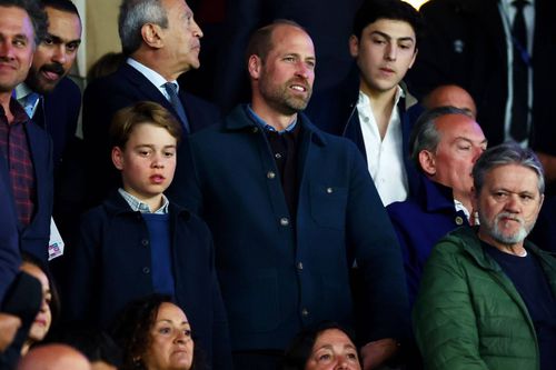 Prințul William și fiul său, George, au suferit pentru Villa la Paris / Foto: Imago