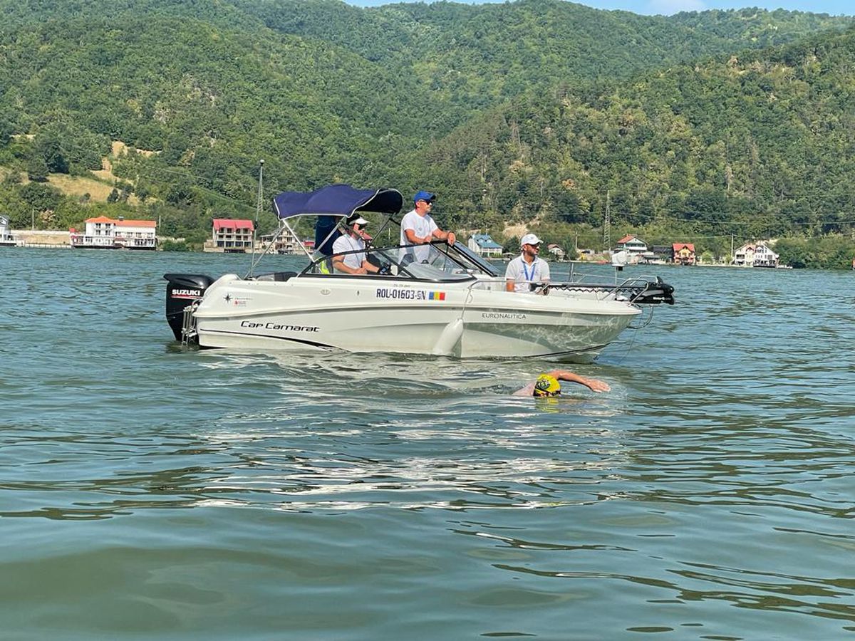 Bogdan Zurbagiu, înotător pe distanțe lungi în ape deschise