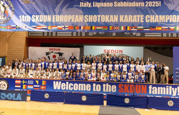 România se impune la Campionatul și Cupa Europeană de Karate Shotokan SKDUN - 2025