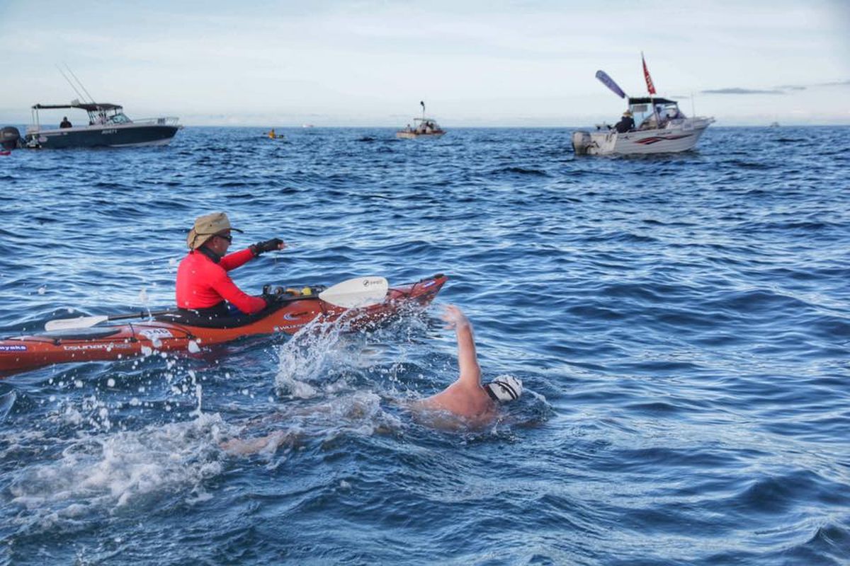 Bogdan Zurbagiu, înotător pe distanțe lungi în ape deschise