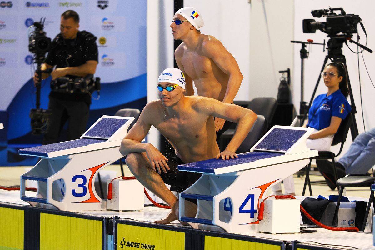 David Popovici s-a impus și în proba de 200 m liber la Campionatele Naționale de la Otopeni