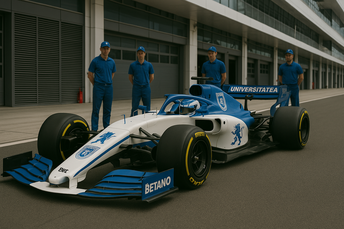 Cum ar arăta echipele din România, dacă ar avea monopost de Formula 1 » Imaginile generate cu inteligența artificială sunt FABULOASE