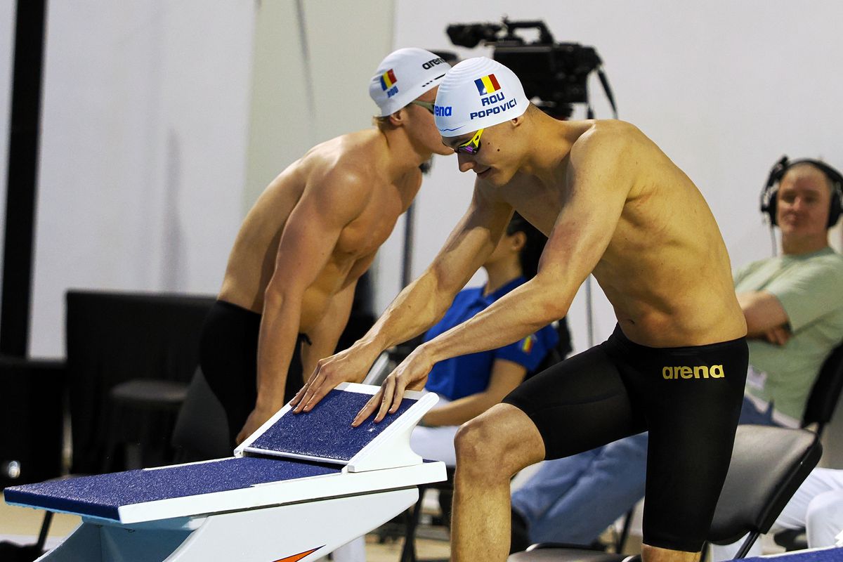 David Popovici s-a impus și în proba de 200 m liber la Campionatele Naționale de la Otopeni